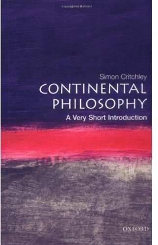 "Continental Philosophy - A Very Short Introduction (Very Short Introductions)" av Simon Critchley