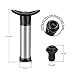 Yoocaa Wine Saver Preserver - with 1 Wine Vacuum Pump and 6 Wine Bottle Stoppers - Black