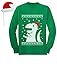 Big Trex Santa Ugly Christmas Sweater - Children Funny Long sleeve kids T-Shirt