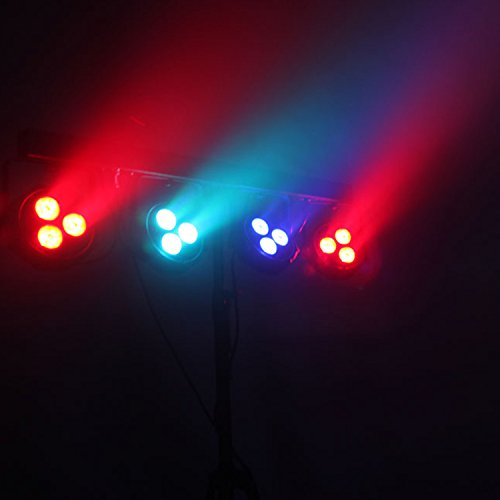 DragonX 4 Bar LED mobile DJ Stage Lighting Packages/Portable Par Can