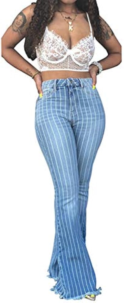 fringe bottom jeans plus size