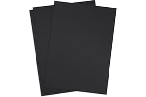 LAMINATION DEPOT 12 Mil Black Sand Texture Polycovers - 8-1/2" x 11" (Qty 100)