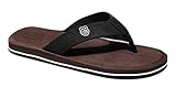 Bronze Times(TM) Men's Soft Comfort Sandy Flip Flop