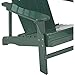 United General Supply CO., INC Adirondack Chair Finish: Hunter Green