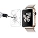 LikeItY Apple Watch Screen Protector 38mm, Tempered Glass Screen Protector for Apple Watch Series 1/Series 2 [Cover Flat Area Only][Anti-Fingerprint][Anti-Bubble]