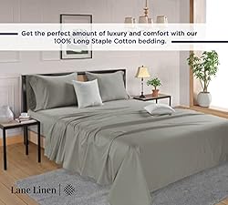 600 Thread Count Queen Sheets, 4 Pc Queen Bed