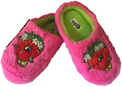 Shopkins House Slipper Shoes for Girls (Size X-Large 4/5)