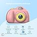 Kids Camera for Girls or Boys - Anti-Drop Kid Digital Camera with Soft Silicone Shell and 8 Mega Pixel Dual Lens 2.0 inch HD Screen with Mic, Great Gift for 4-8 Year Old Girls (32G TF Card includ)
