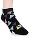 DR. ANISON Womens No Show Socks 100 Cotton Vintage Liner Pack of 5 Pair