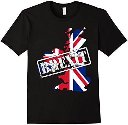 Mens United Kingdom Brexit European Union referendum t-shirt Large Black