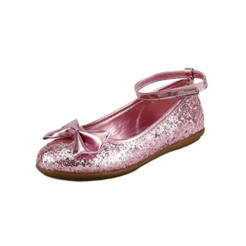 The Doll Maker Metallic Glitter Strap Flat Shoes Fba173059d