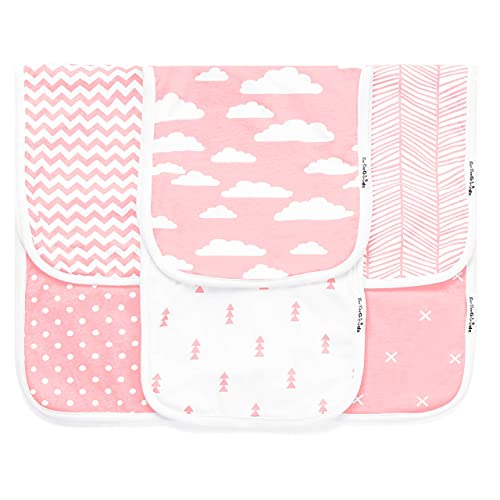 Burp Cloths for Baby Girl Ultra Absorbent Burping Rags Anti Shrink