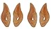Latex Alien Elf Fairy Goblin Ears Cosplay LARP Unisex (2 Pack)