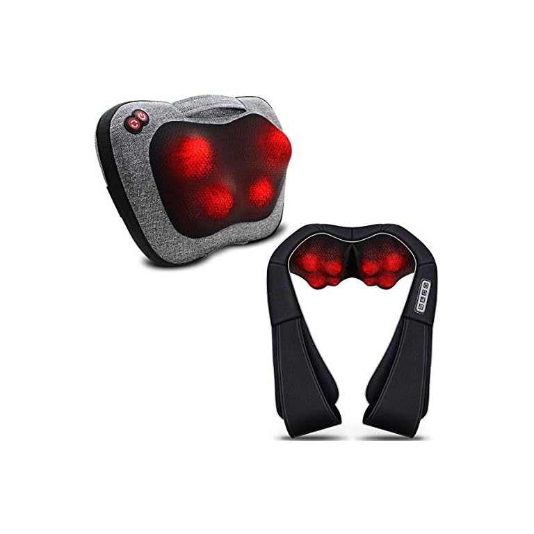 viktor jurgen back massager neck massager with heat