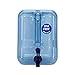 BPA-Free Reusable Plastic Beverage Dispenser Water Bottle Gallon Jug Container - Made in USA (3 Gallon)