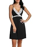 DonKap Women's Maternity Slip Sleepwear Sleeveless Dress Nightwear S-XXL