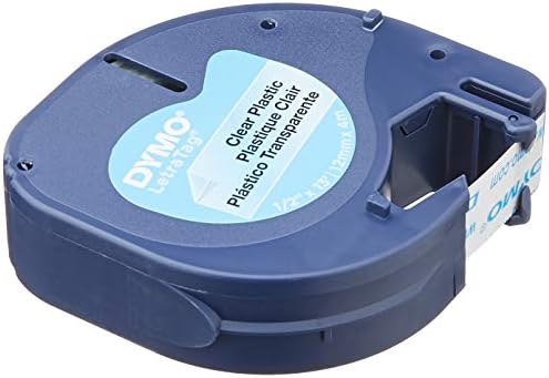 dymo letratag transparent