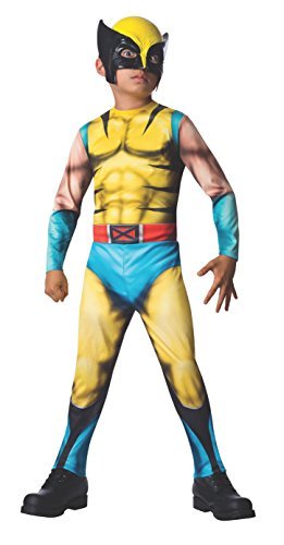 Rubies Marvel Universe Classic Collection Wolverine Costume, Child Large by Rubie's