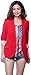 Lucky 21 Women's Plus Size Cuffed Sleeve One Button Boyfriend Blazer