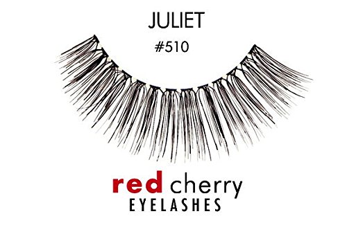 Red Cherry False Eyelashes #510 (Pack of 3 Pairs)
