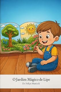 Livro Livro para Colorir: O Jardim Mágico de Lipe