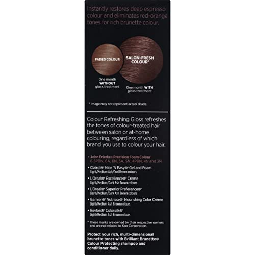 John Frieda Colour Refreshing Gloss, Cool Silky, Deep