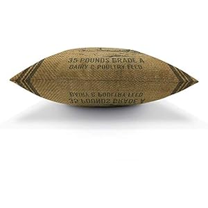 Ogden Set di 2 Federa Vintage con Sacco per mangime per Mucche, Cuscino Decorativo per Cuscino da tiro Decorativo per… Marca: Ogden Ogden Set di 2 Federa Vintage con Sacco per mangime per Mucche, Cuscino Decorativo per Cuscino da tiro Decorativo per…