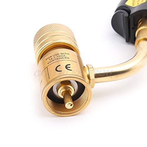 image for Flsell Welding Torches - Temp Mapp Gas Self Ignition Turbo Torch Brazi