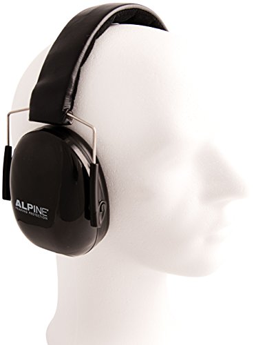 Alpine MusicSafe Earmuff Ear Protection for Musicians, Black