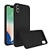 RhinoShield Full Impact Protection Case Compatible with [iPhone Xs Max] | SolidSuit - Military Grade Drop Protection, Supports Wireless Charging, Slim, Scratch Resistant - Leather