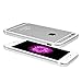KEWEK iPhone 6 Case, Aluminum Metal Bumper Frame (No Signal Reduce) with Shock Absorbing Flexible TPU Inner Dual Layer for iPhone 6s, Silver