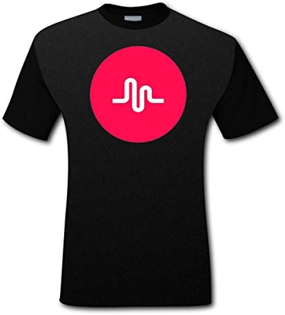 Zezeyaa Musical.ly 3D Printed Short Sleeve Crew Neck T Shirt for Men