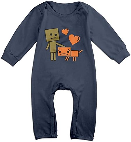 Baby Climbing Clothing Long Sleeved Animal Love Unisex Baby Clothes