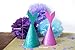 Mermaid Birthday Party Supplies and Decorations for Girls Birthday Party, 64 Piece Pack of Balloons, Flower Pom Poms, Cupcake Toppers and Hats by Bash Supplies