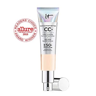 Tu piel pero mejor CC + Crema SPF 50 +, 1.08 fl. oz. Luz justa