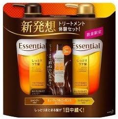 KAO essential smooth hair shampoo & conditioner set