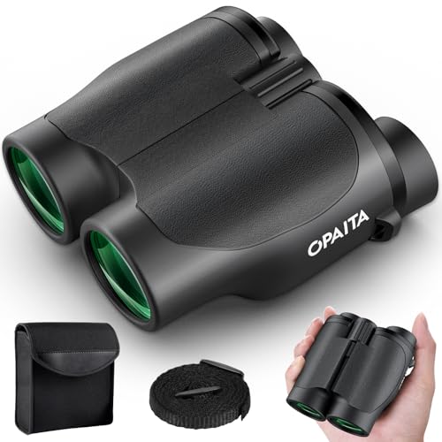 Opaita, Kompaktes Fernglas für Erwachsene, Hochleistungsfernglas, 20x32 Mini-Fernglas für Erwachsene und Kinder mit Sicht bei schwachem Licht, ideal f