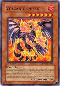 Yu-Gi-Oh! - Volcanic Queen (LODT-EN005) - Light of Destruction - 1st Edition - Common