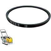 1 Pcs Replacement Drive Belt 0111158 Wacker Neuson WP1540 WP1550 Compactor | Replaces 5100044733 &amp; 5000011158 Drive Belt,Anti-Slip Stable Power Transmission,Cost-Effective Long-Lasting Durability