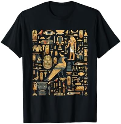 Amazon.com: Egyptian Hieroglyphics Egypt Art Design T-Shirt 