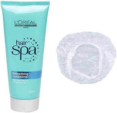 Glamorous Mart - L'Oréal Hair Spa Set of 2 (Detoxifying Conditioner+Shower Cap) 200ml