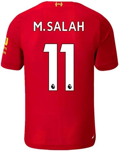 New Liverpool Home Mens 2019-2020 Season #11 Salah Soccer Jersey