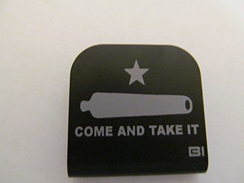 Come And Take It Classic Cannon Laser Etched Hat Clip Black