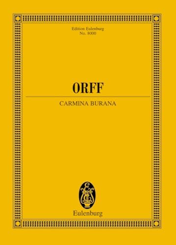 Carmina Burana: Vocal Score: Brauel, Henning, Orff, Carl