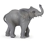 Papo Young Elephant Figure, Multicolor