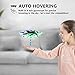 Veken Mini RC Drone Quadcopter for Kids Adults 2.4Ghz 4 Ch 6-Axis Gyro RC Helicopter with Led Lights, Auto Hovering, One Key Take Off/Landing, 3D Flip, Headless Mode Good Choice Drone for Beginners