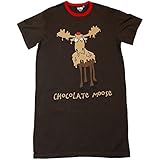 Lazy One Women's Chocolate Moose Nightshirt