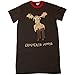 Lazy One Women's Chocolate Moose Nightshirt