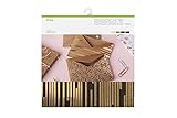 Cricut Deluxe Foil Paper, 12x12, Gold/Black