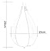 eshion Speedball Training Boxing Punching Bags Fitness Exercise Speed Bag